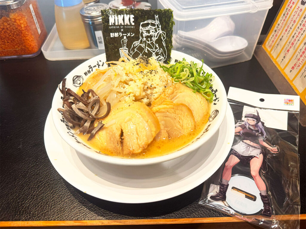 NIKKE×野郎ラーメン食べに行ってきた