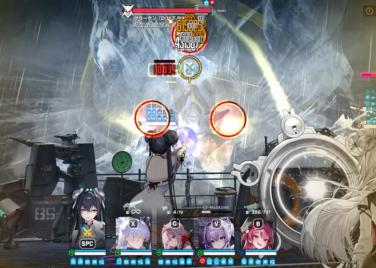 コアが剥き出しになるまでは、バリアの赤丸も普通に阻止した方が良さそうです。