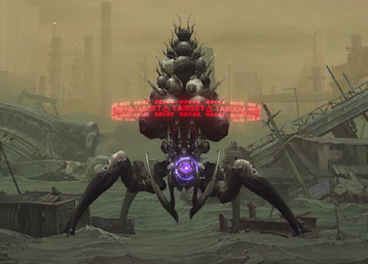 麻痺デバフ付きのレーザー攻撃が厄介なボスです。